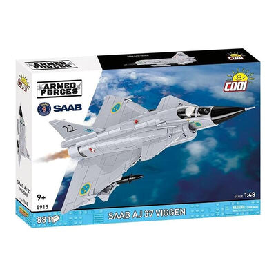 Klocki Saab Aj 37 Viggen 881 Elementów — image 1
