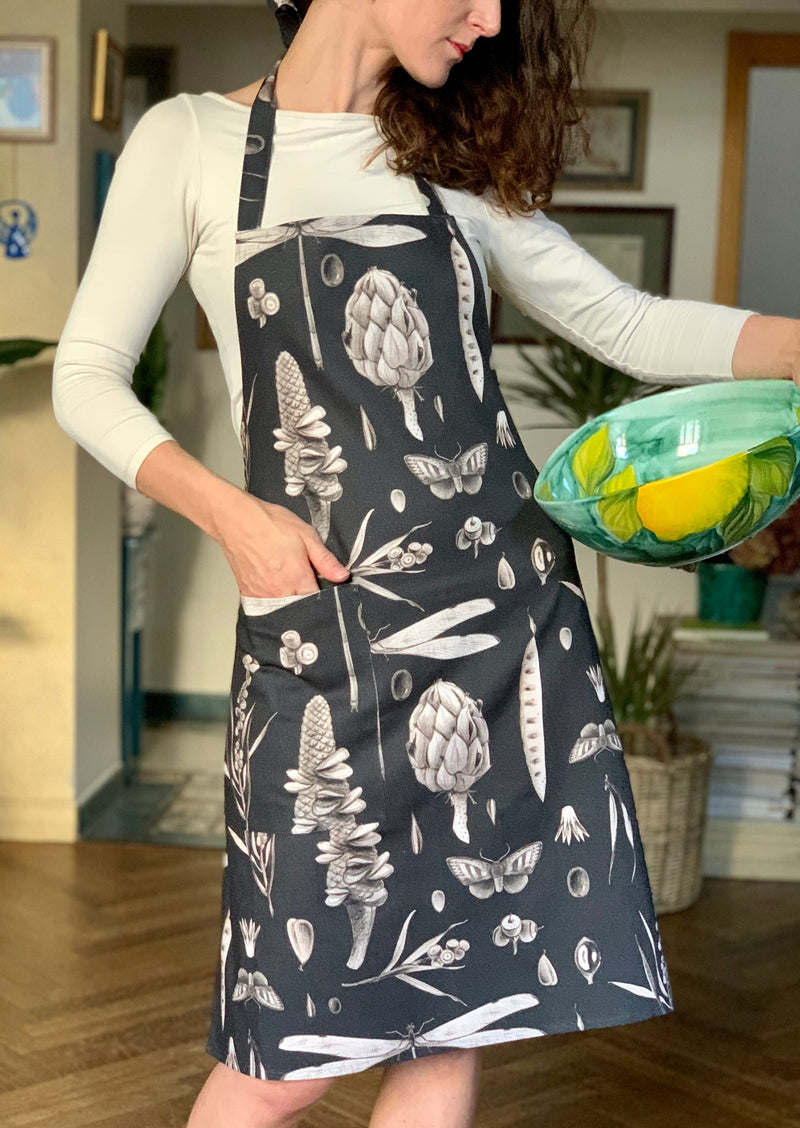 Ladies' Apron - Seeds Carbon