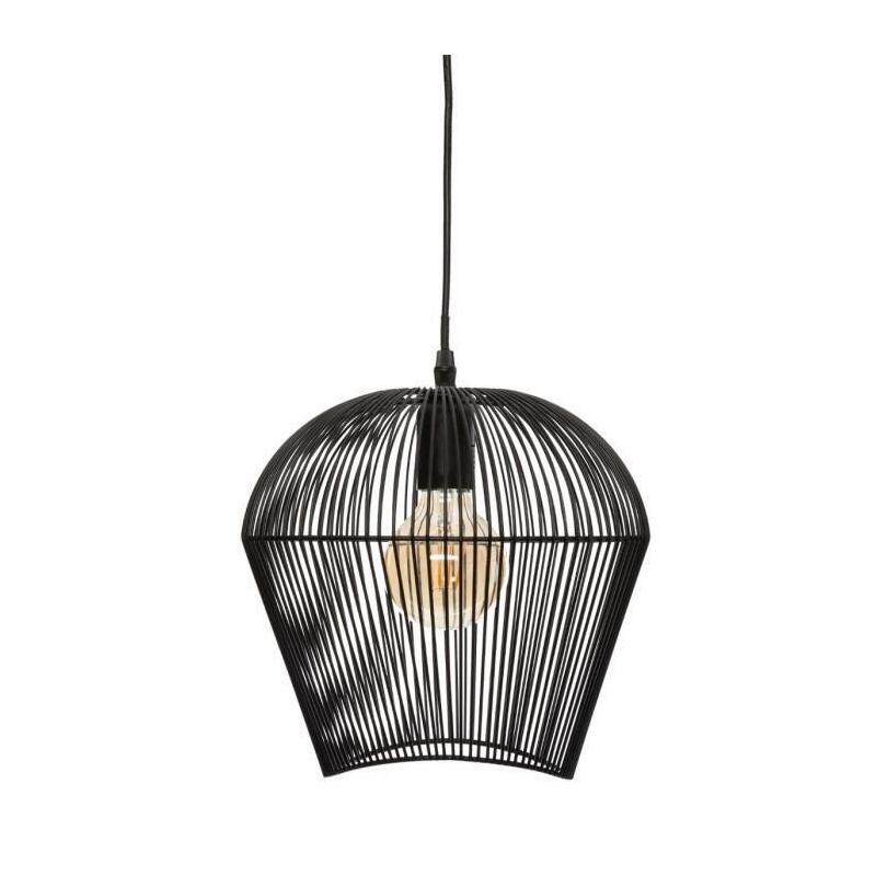 Lamp Ceiling Black E27 Col. 'jena' 26X25CM