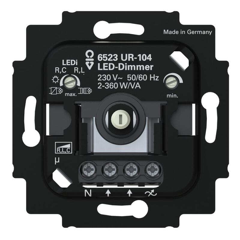LED-DIMMER.2 + 3 Cable 6523 UR-104M.N Clamp