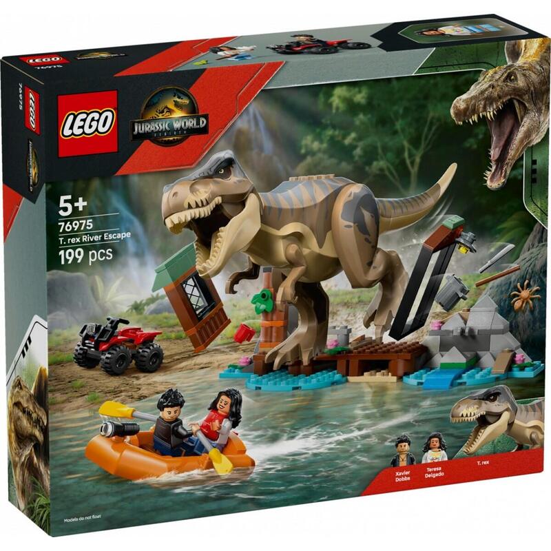 Lego Jurassic World 76975 Escapada Rí Or T-rex