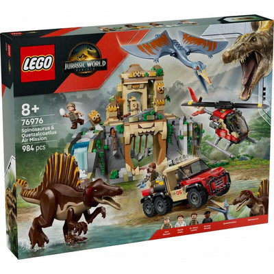 Lego Jurassic World 76976 Misión Aérea Spinosaurus & Quetzalcoatlus — image 1