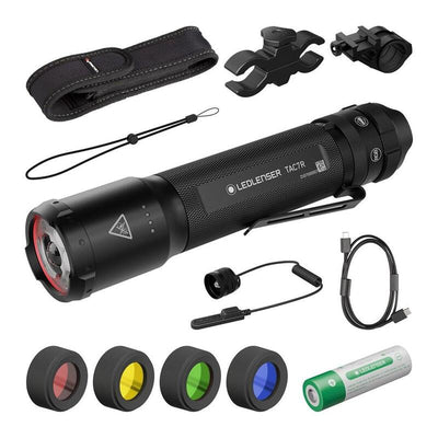 Ledlenser Linterna TAC7R Set - Black Case — image 1