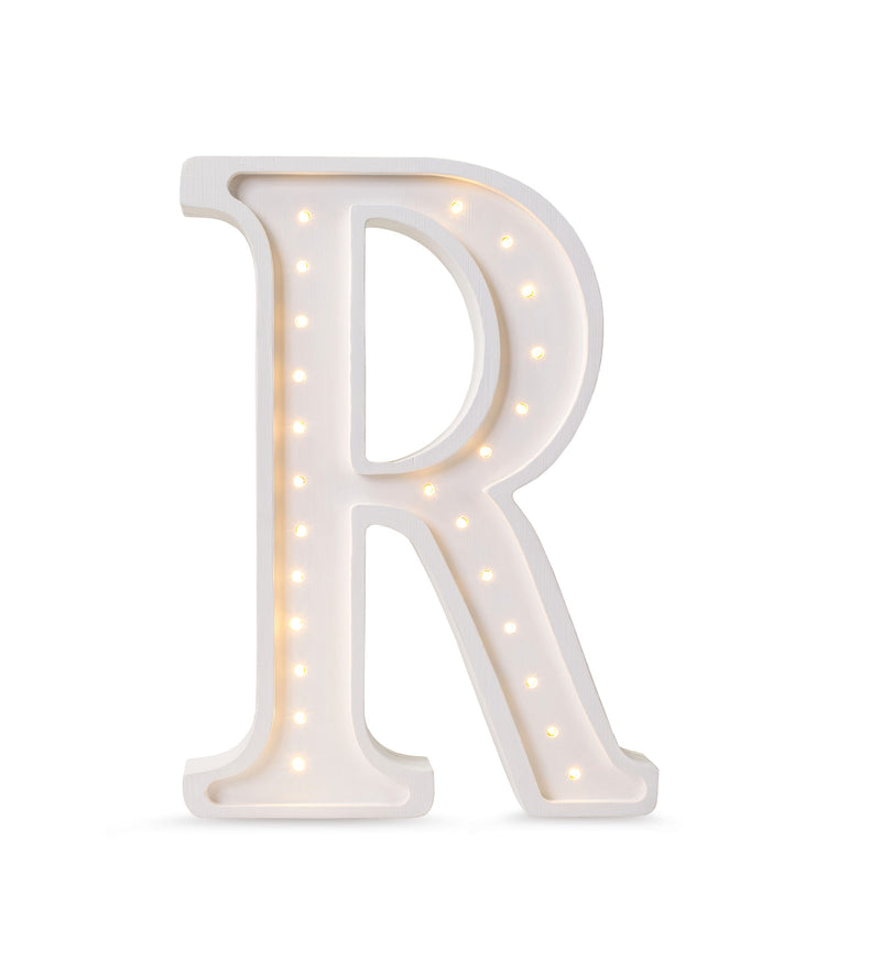 Little Lights Letter Lamp - R