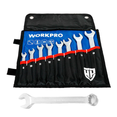 Key Combinada Cr-v, 8 - 19MM, Set 8 Pieces — image 1