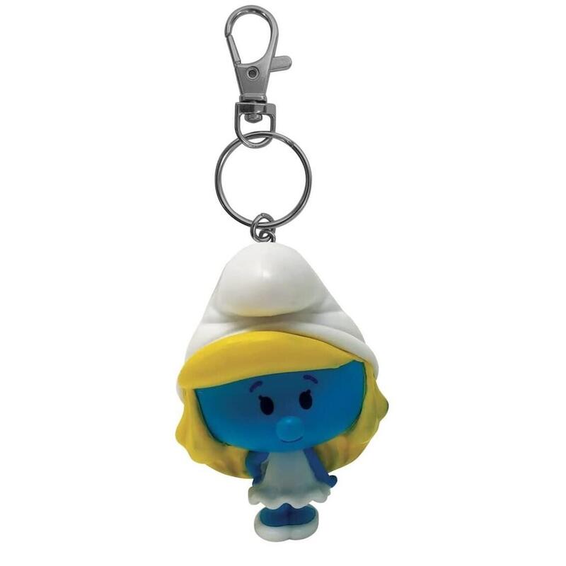 Plastoy Keyring Pitufos Pitufina Chibi