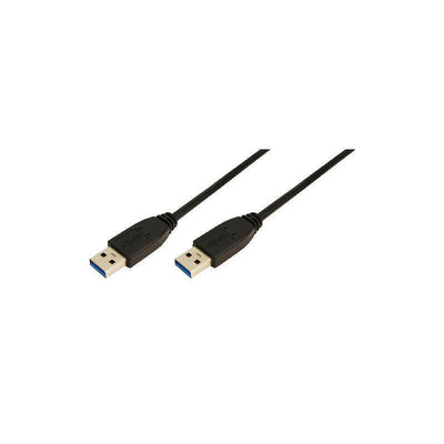 Logilink USB Cable 3.0A - a St / St 3.00M Black — image 1