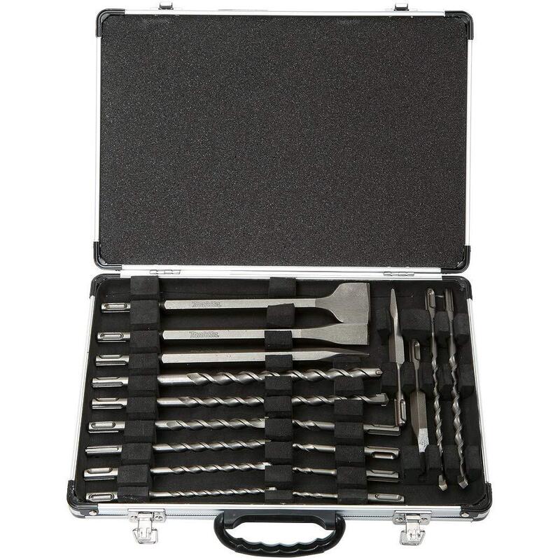 Makita Set Of Drill Bits And Cinceles Sds-plus D-42444 (17 Pcs.)