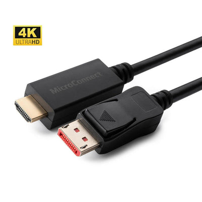 Microconnect MC-DP-HDMI-10004K Cable DisplayPort 10M Black — image 1