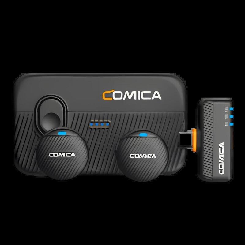 Microphone Wireless Comica Vimo Me Smartphone Combo Black Omnidirectional USB-C