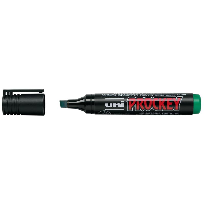 Mitsubishi Marker Uni Prockey Keilspitze Green