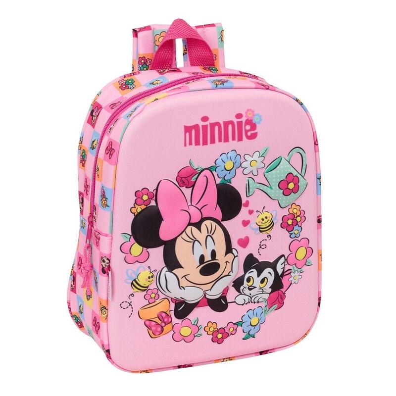 Backpack 3D Minnie Disney 27CM