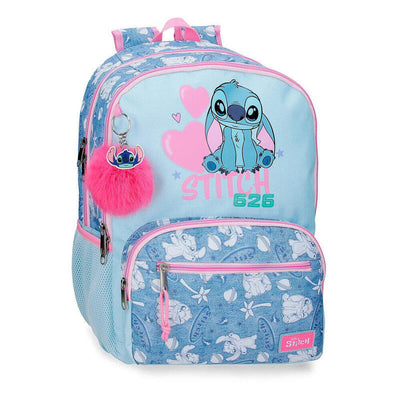 Backpack Hearts Stitch Disney 44CM Adaptable — image 1