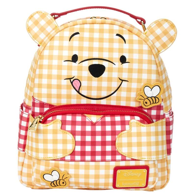 Loungefly Backpack Disney Winnie The Pooh Winnie The Pooh Gingham Mini Backpack