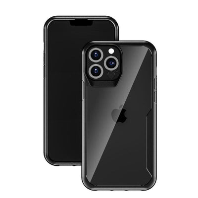 Muvit For Change Case Apple Iphone 13 Pro Shockproof 2M Transparent/Black — image 1