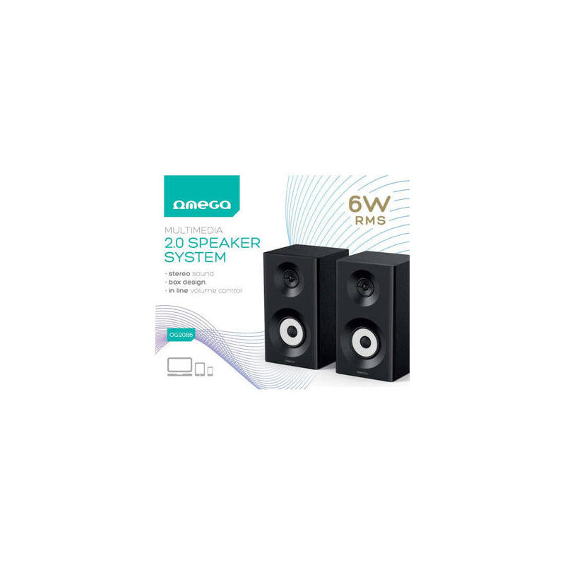 Omega Speakers PC 2.0 6W USB OG2086
