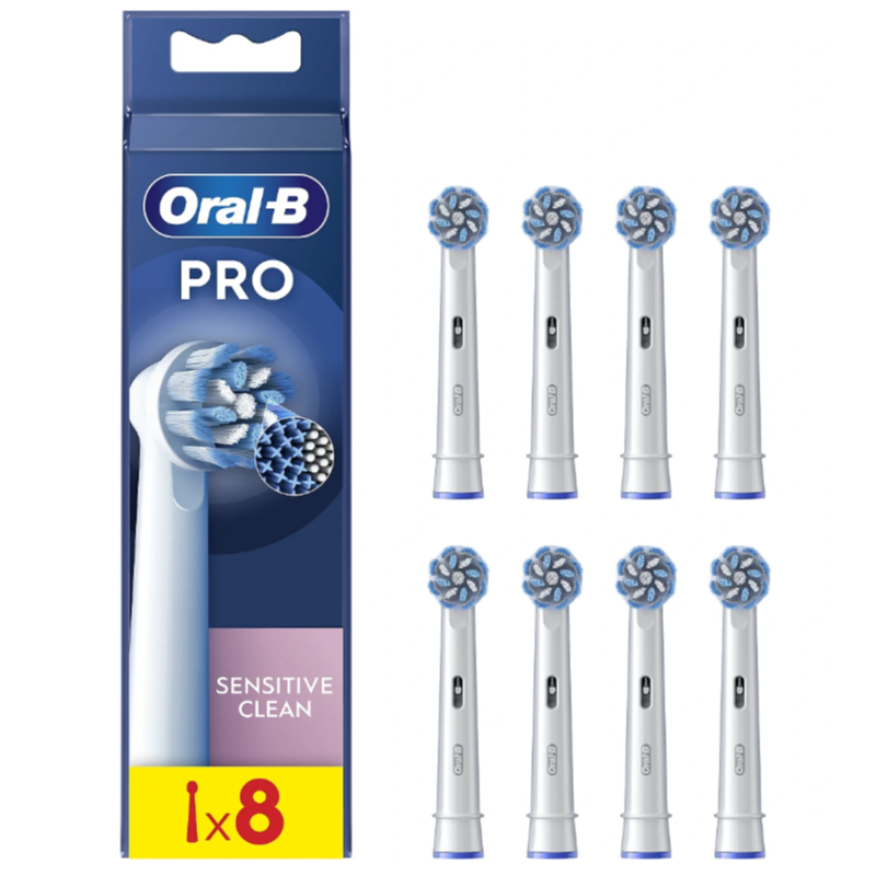Oral-b EB60X Sensitiveclean 8 Units