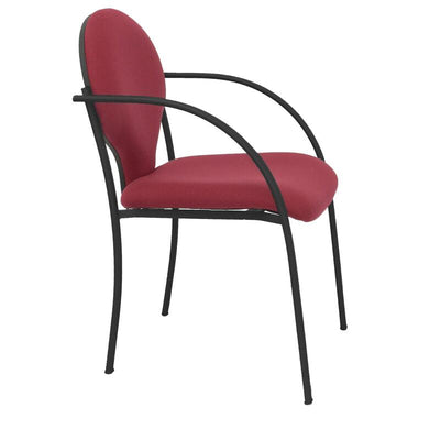 Pack 2 Chairs Hellin Chasis Black Bali Granate — image 1