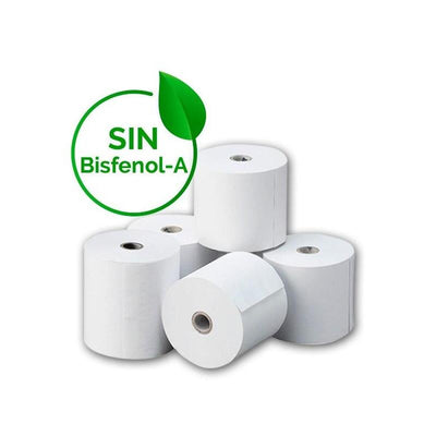 Pack 10 Rolls Palpel Thermal 57X55MM Libre Bisfenol a — image 1
