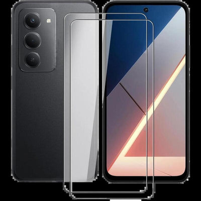 Pack X2 Protector Glass Tempered Xiaomi Poco M8S Full Screen 3D — image 1
