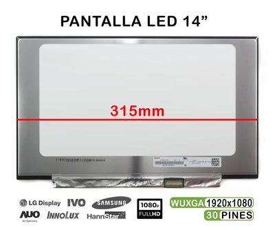 Screen LED Matte 14 Laptop Lenovo Thinkpad X1 Carbon 20HR 20HQ Series — image 1