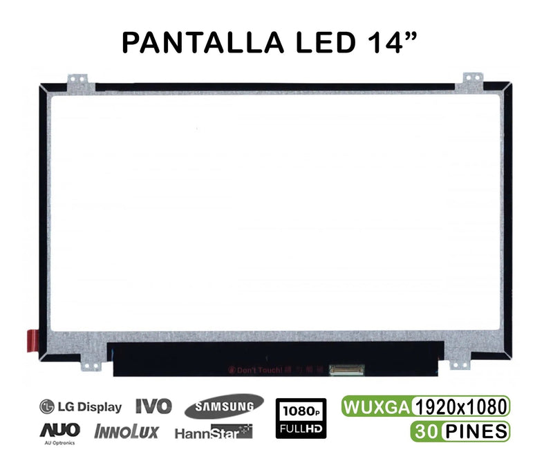 Screen LED 14 Laptop N140HCE-EAA REV.C4