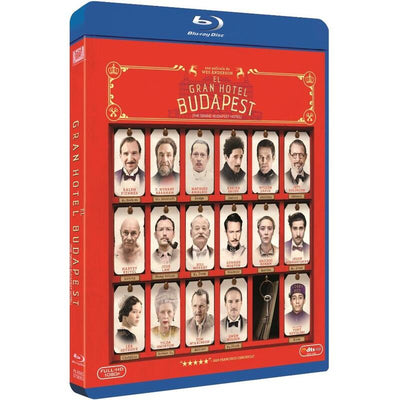 Film Large Hotel Budapest Blu-ray — image 1