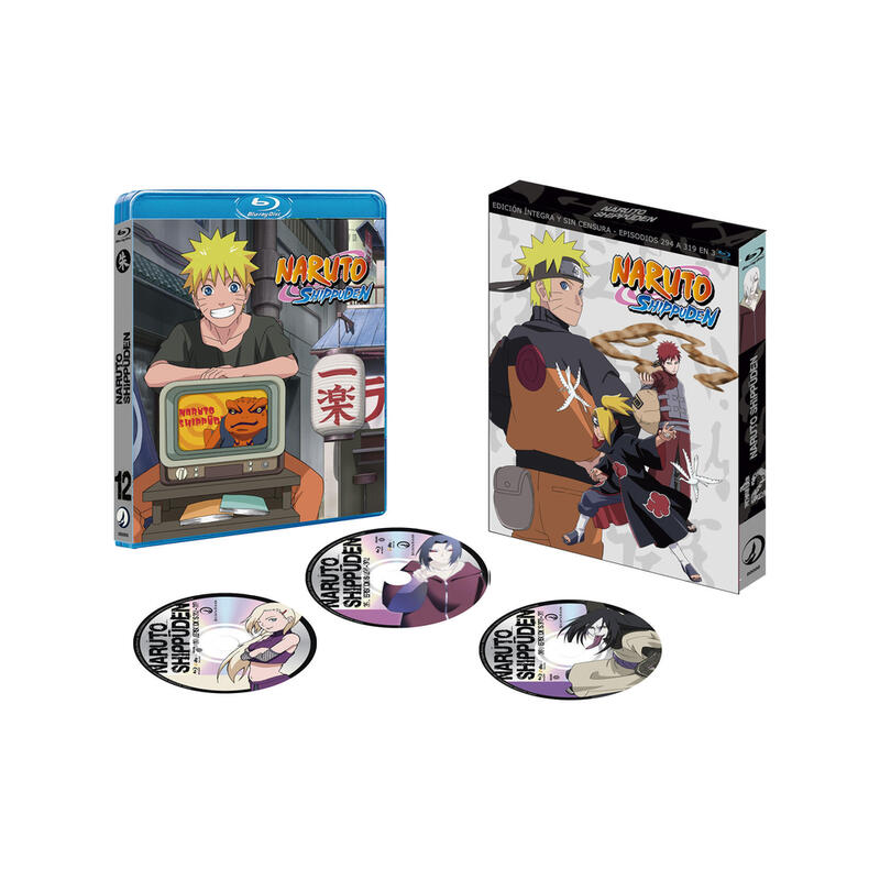 Film Naruto Shippuden BOX12 (294-319) - Bd Blu-ray