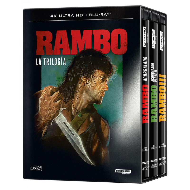 Film Rambo - Trilogía (4K Uhd) - Bd Blu-ray