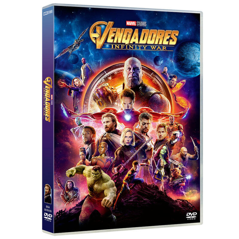 Film Vengadores: Infinity War Dvd