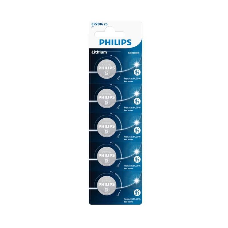 Philips Battery Button Litio CR2025 3V BLISTER*5