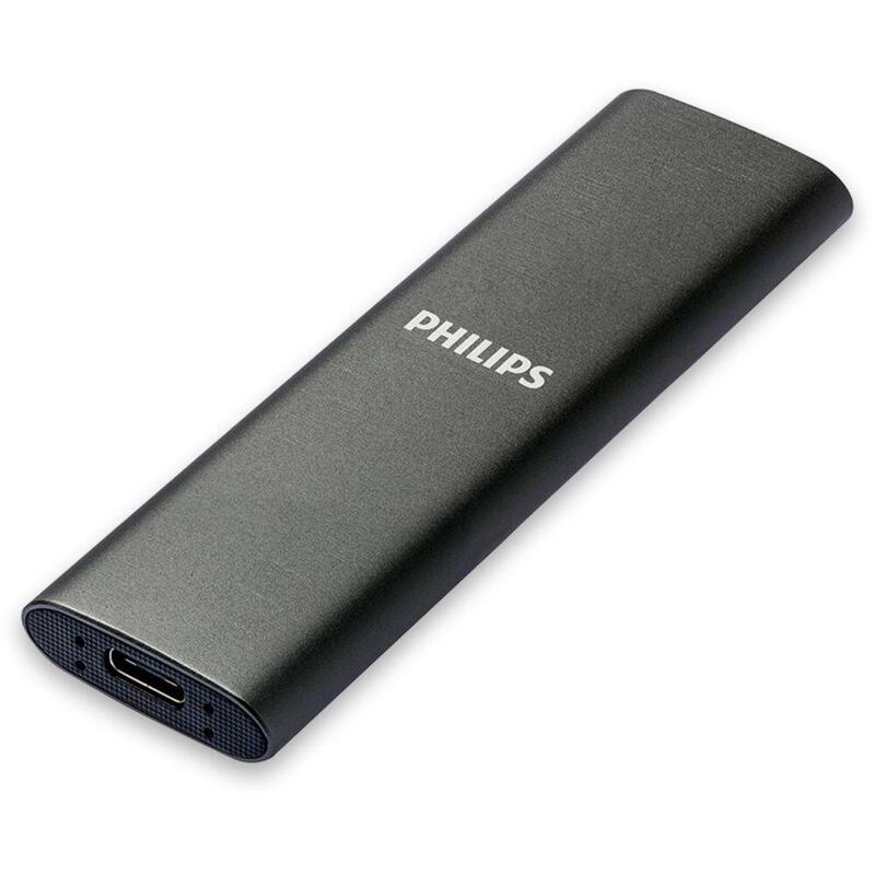 Philips SSD External 500GB Ultra Speed Grey