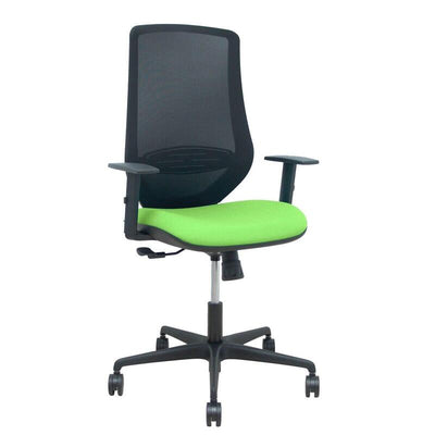 Piqueras And Crespo Chair Mardos Sincro Mesh Black Bali Pistacho Arm Adjustable — image 1