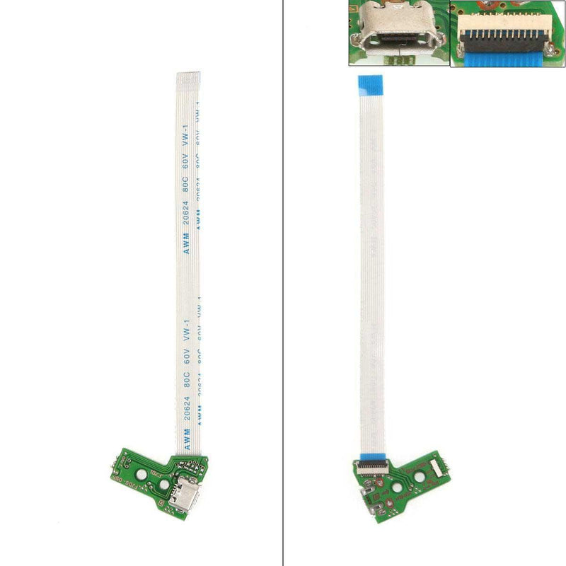 Board Connector Charging USB PS4 12 Pines JDS-055