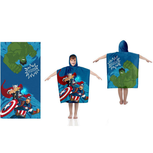 Marvel Poncho Towel Vengadores Avengers Algodon — image 1