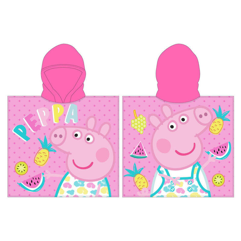 Poncho Towel Peppa Pig Microfibra