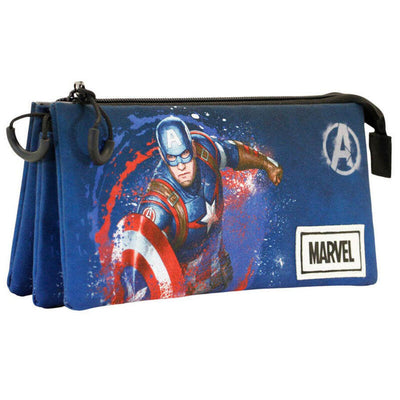 Portatodo Full Capitan America Marvel Triple — image 1