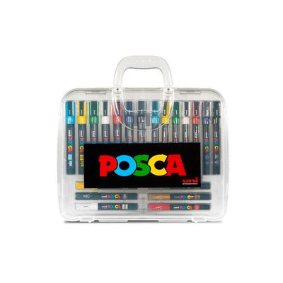 Posca Marcadores Pintura No Permanente Punta Cónica Case 20 C/Surtidos — image 1
