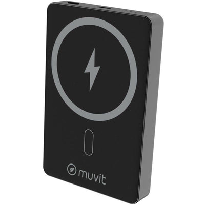 Muvit Powerbank 10000MAH For Change MCCHP0010 20W Wireless Black Includes USB Cable Type-c — image 1