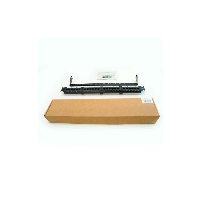 Powergreen Patch Panel 24 Ports CAT.6