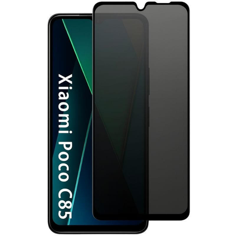 Protector Glass Tempered Antiespía Xiaomi Poco C85