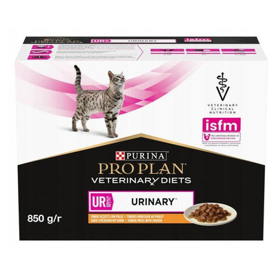 Purina Pro Plan Veterinary Diets Ur St/Ox Urinary Pollo - Comida Húmeda Gatos - 10X85 G — image 1