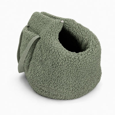 Doudou Teddy Dog Carrier Bag – Olive, M
