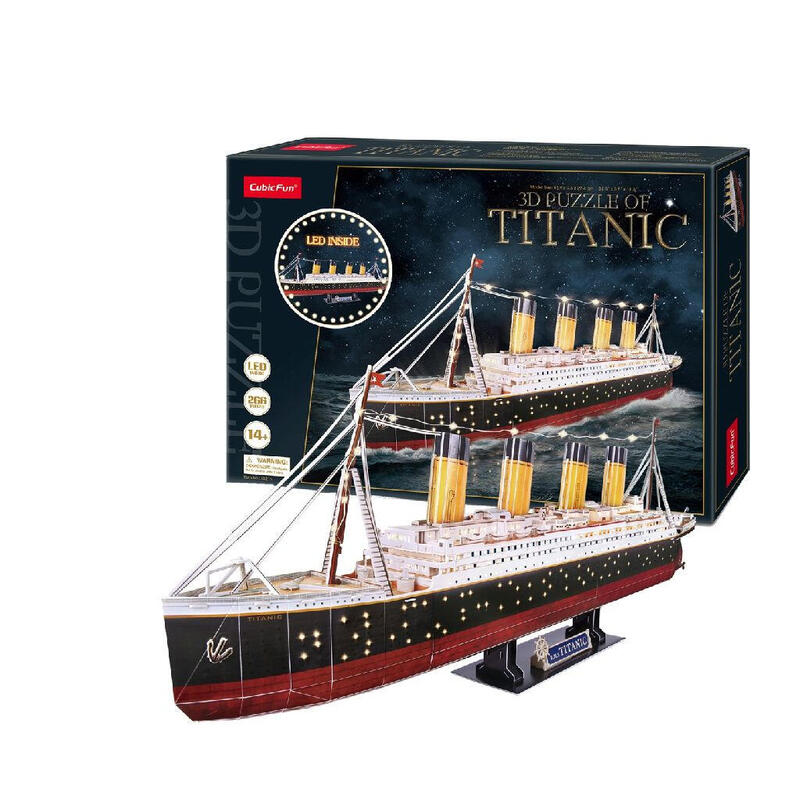 Puzzle 3D Titanic LED