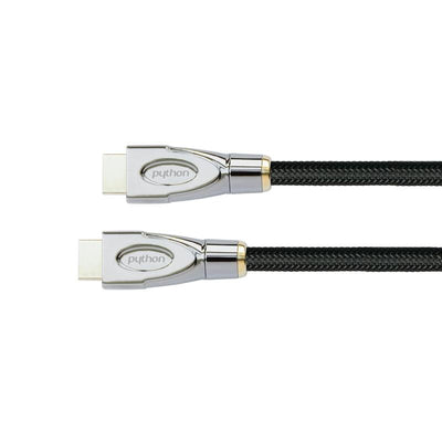 Python Hdmi« 2.1 Cable 8K UHD-2 Mesh Nailon Black 2M — image 1