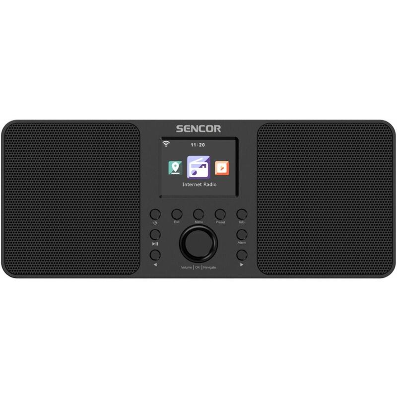 Radio Internetowe Moc 2X10W, Wi-Fi, Fm, Dab +,usb, Wys.lcd