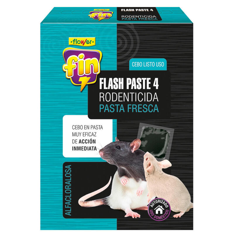 Raticida Alfacloralosa 120G