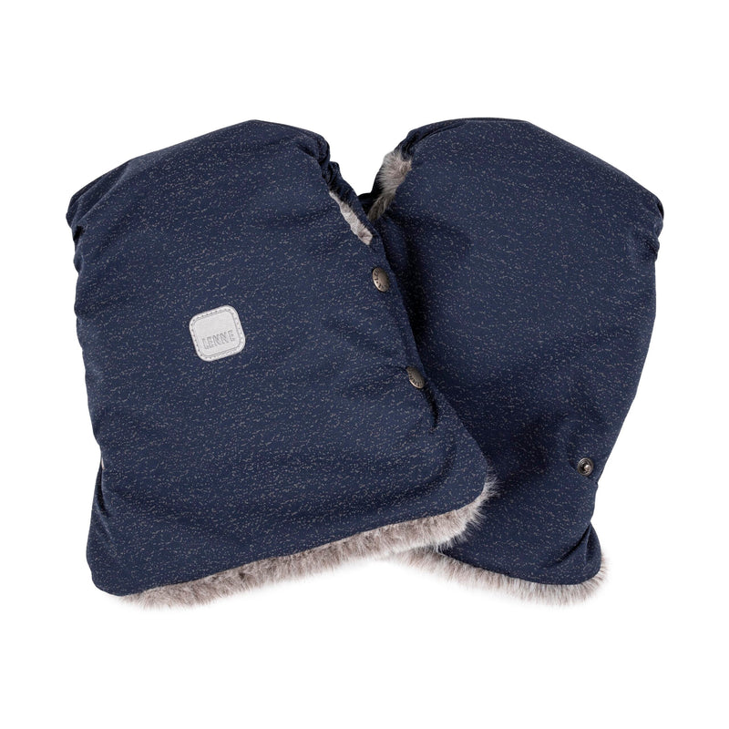 Reflective Stroller Mittens – Blue