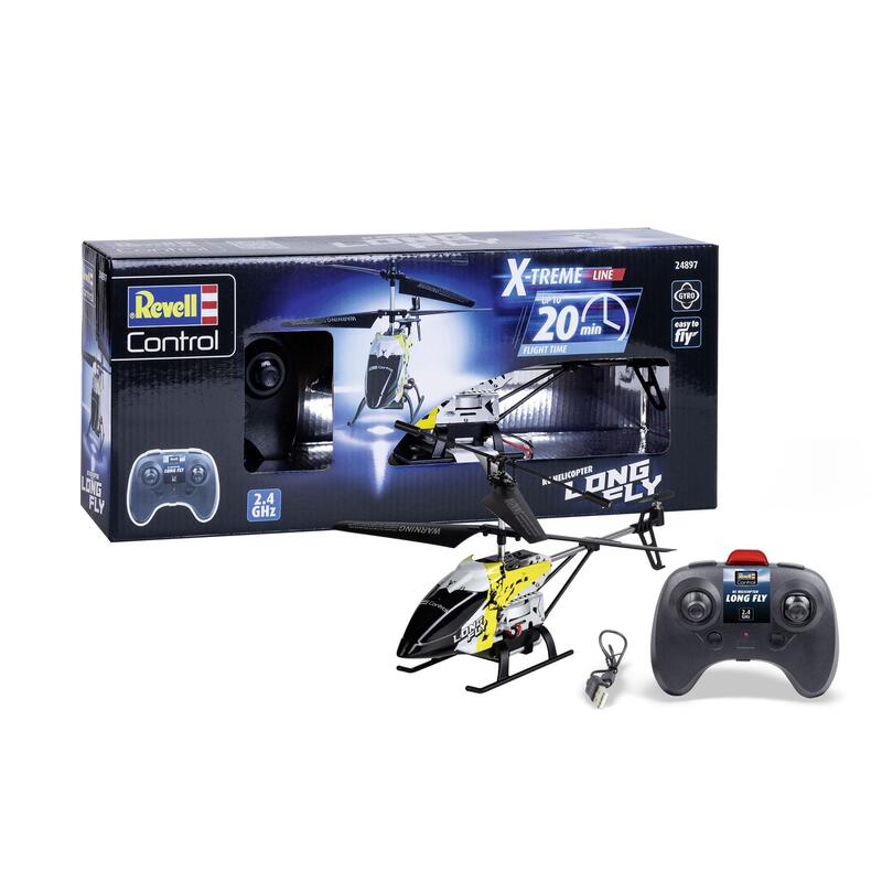 Revell Rc Radio Control X-treme Helicopter Long Fly 24897