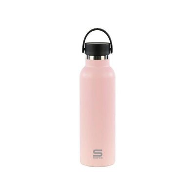 Safta Bottle Thermos 600ML - Steel Inoxidable - Handle Top - Pink — image 1
